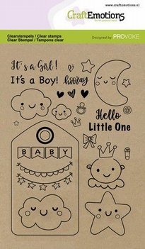 Craft Emotions Clear Stamp Baby 130501/2502*