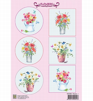 Nellie Snellen knipvel Flowers 1  NEVI093