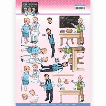 Yvonne Creations knipvel Bubbly Girls Male ProfessionCD11667