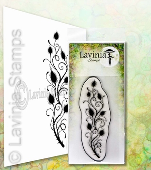 Lavinia Clear Stamp Thistle Branch LAV656