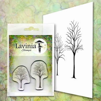 Lavinia Clear Stamp Small Trees LAV663