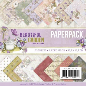 Precious Marieke Paperpack Beautiful Garden PMPP10031*