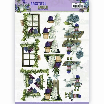 Precious Marieke knipvel Beautiful Garden - Gnome CD11635