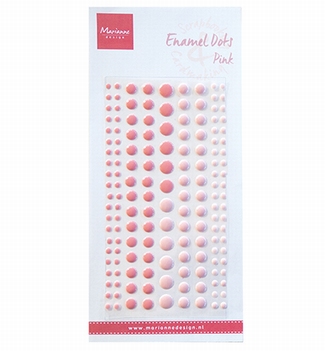 Marianne Design Enamel Dots - Pink PL4517