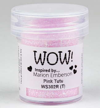 WOW Embossing Poeder Glitter Pink Tutu WS302R*