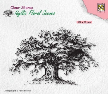 Nellie Snellen Clear Stamp Old Tree IFS036