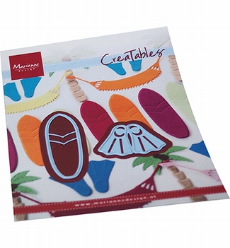 Marianne Design Creatables Surfboard & Flippers LR0717