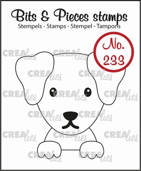 Crealies Clear Stamp Bits & Pieces Dog CLBP233