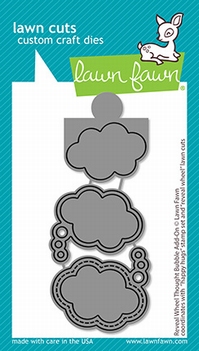 Lawn Fawn Snijmal Reveal Wheel Thought Bubble Add-on LF2567