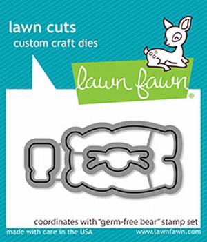 Lawn Fawn Snijmal Germ Free Bear LF2463