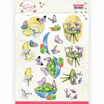 Jeanine's Art Knipvel Butterfly Touch - Purple CD11661
