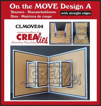 Crealies On the Move Snijmal CLMOVE04*