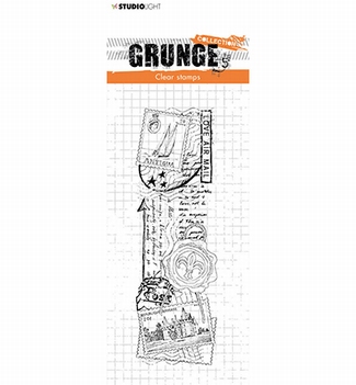 Studio Light Clear Stamp Grunge Collection SL-GR-STAMP36*