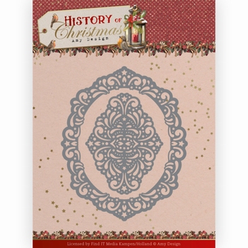 Amy Design Snijmal History of - Lacy Oval ADD10245