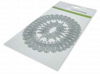 Craft Emotions Snijmal Frame Long Oval Cristal 115633/0534*