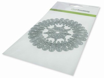 Craft Emotions Snijmal Frame Round Cristal Shine 115633/0533