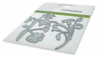 Craft Emotions Snijmal Flower Art Deco 115633/0448*