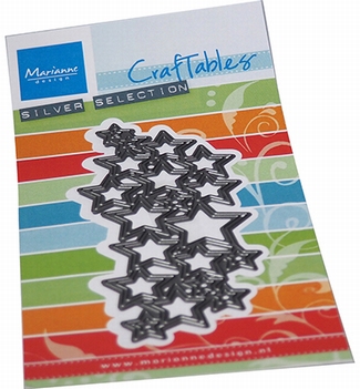 Marianne Design Craftables Art Texture Stars CR1559