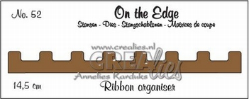 Crealies On the Egde Snijmal nr. 52 Ribbon Organiser CLOTE52