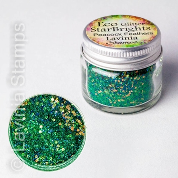 Lavinia Eco Glitter Starbrights Peacock Feathers ECO GL 1