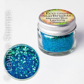 Lavinia Eco Glitter Starbrights Mermaid Blue ECO GL 5
