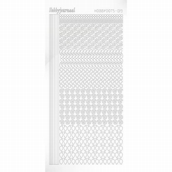 Hobbydots Sticker - Adhesive - White STDA190