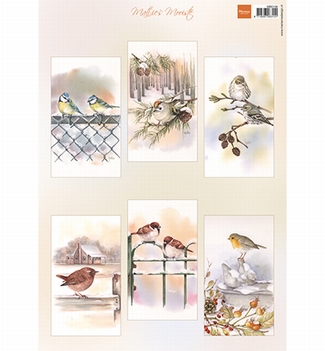 Marianne Design Knipvel Mattie's Mooiste Slimline BirdMB0196