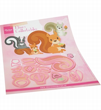 Marianne Design Collectables Eline's Squirrel & SkunkCOL1500