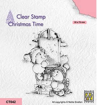 Nellie Snellen Clear Stamp Present Delivery CT042