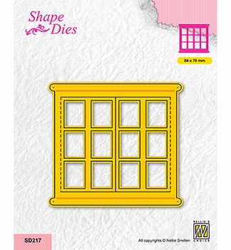 Nellie Snellen Shape Die Open Window 2   SD217*