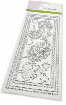 Craft Emotions Snijmal Slimline Scallop 115633/1203*