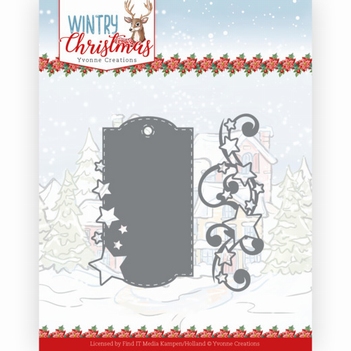 Yvonne Creations Die Wintery - Stars & Swirls YCD10249*