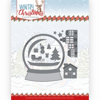 Yvonne Creations Die Wintery - Snowglobe YCD10247*