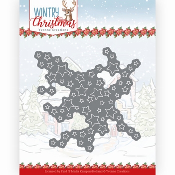 Yvonne Creations Die Wintery - Cut out Stars YCD10243*