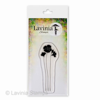 Lavinia Clear Stamp Garden Poppy LAV689
