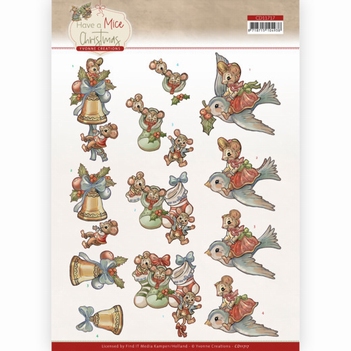 Yvonne Creations knipvel Have a Mice - Socks CD11717