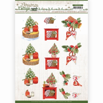 Jeanine's Art Knipvel Cottage - Decoration CD11722