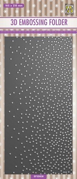 Nellie Snellen 3D Embossing Folder Snow EF3D038