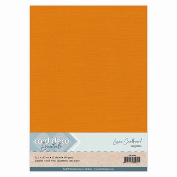 Linnenkarton A4 Tangerine LKK-A466