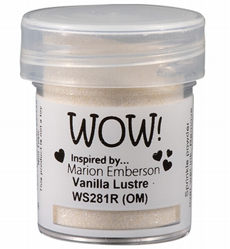 WOW Embossing Poeder Glitter Vanilla Lustre WS281R
