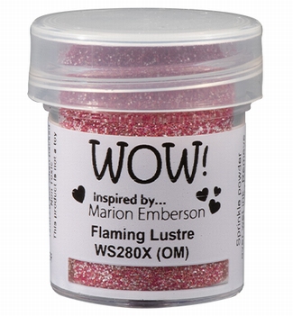 WOW Embossing Poeder Glitter Flaming Lustre WS280X*