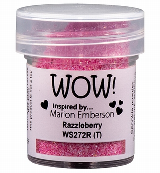 WOW Embossing Poeder Glitter Razzieberry WS272R