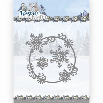 Amy Design Snijmal Awesome Winter - Circle ADD10257