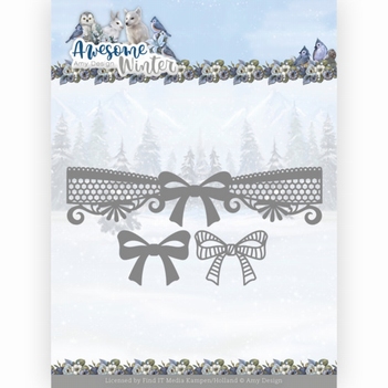 Amy Design Snijmal Awesome Winter - Bow ADD10254