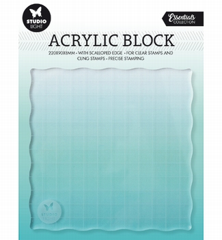 Studio Light Acrylic Block 120x120 mm   SL-ES-ASB04