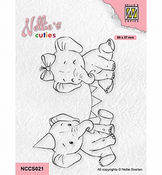 Nellie Snellen Clear Stamp Cuties  NCCS021