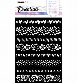 Studio Light Mask Stencil Flower Edges SL-ES-MASK63