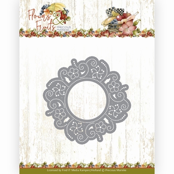 Precious Marieke Snijmal Flowers & Fruits - Circle PM10221