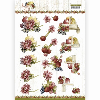 Precious Marieke knipvel Flowers & Fruits - Apples CD11721