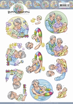Yvonne Creations knipvel Cuddling CD11755